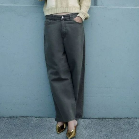 ZARA HEELED METALLIC MULES - Picture 9 of 10